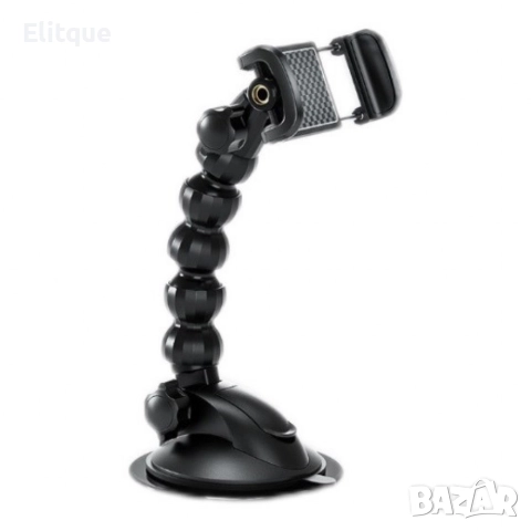 Чупеща автомобилна стойка за тебефон с вакуумно закрепване, снимка 5 - Стойки, 3D очила, аксесоари - 52870064