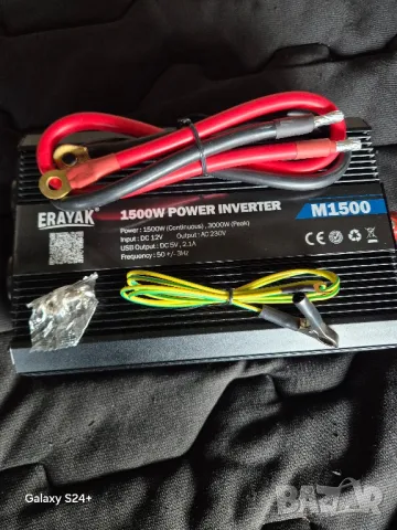 Нов Инвертор 12 v /220 v /1500 volta , снимка 4 - Аксесоари и консумативи - 48050147