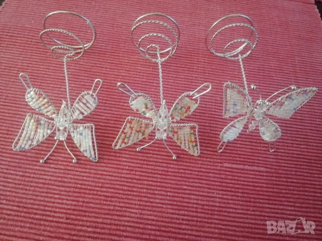 Статуетки, пеперуди. , снимка 5 - Статуетки - 26549542