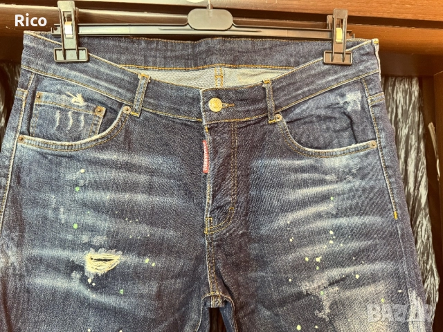 Dsquared2 Оригинални Мъжки Дънки, снимка 3 - Дънки - 51756847