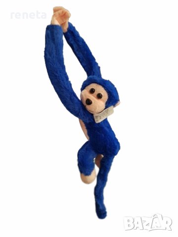 Играчка Ahelos, Маймуна, Плюшена, Тъмно син, снимка 1 - Плюшени играчки - 43036070