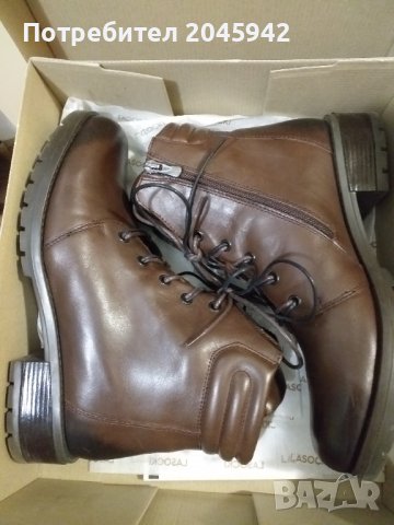 Дамски кожени боти, снимка 5 - Дамски боти - 38998908