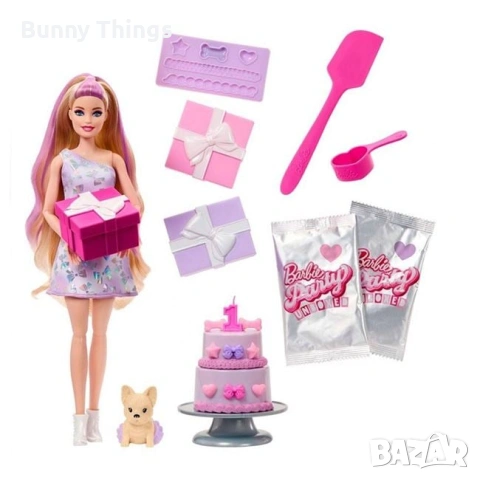 Кукла Барби с мини рокля - Mattel/ Различни видове, снимка 18 - Кукли - 53411691