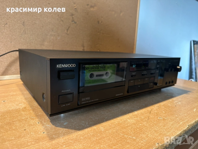 стерео касетен дек "Kenwood KX-660HX", снимка 7 - Декове - 53290260