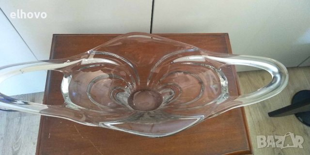 Италианска фруктиера Мурано, снимка 4 - Антикварни и старинни предмети - 44080961