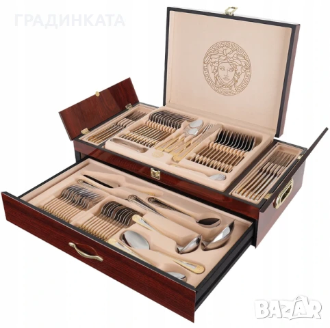 Комплект прибори за хранене Versace Limited Edition - 72 части