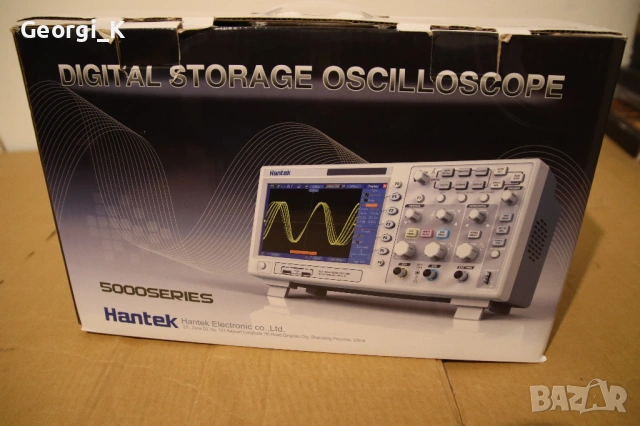 Осцилоскоп HANTEK DSO5102P, снимка 2 - Друга електроника - 53306703