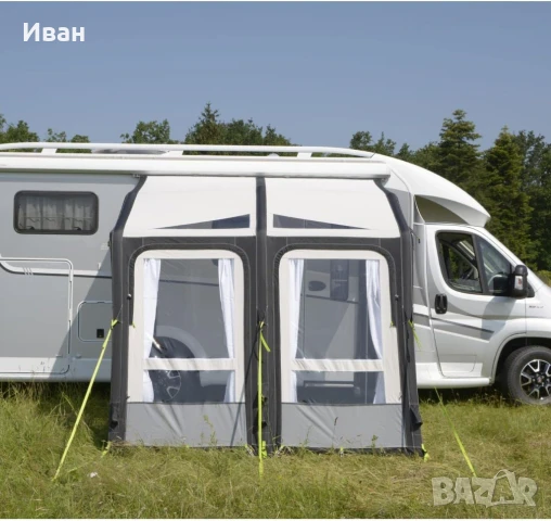 НАДУВАЕМ ФОРСЕЛТ ЗА КЕМПЕР- KAMPA MOTOR RALLY AIR PRO 260 XXL.ВИСОЧИНА НА МОНТАЖ МЕЖДУ 280-295 СМ, снимка 2 - Палатки - 51378058