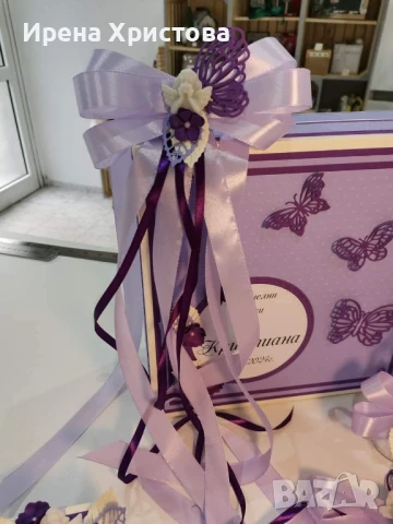 Комплект за кръщене, снимка 6 - Декорация - 51235835