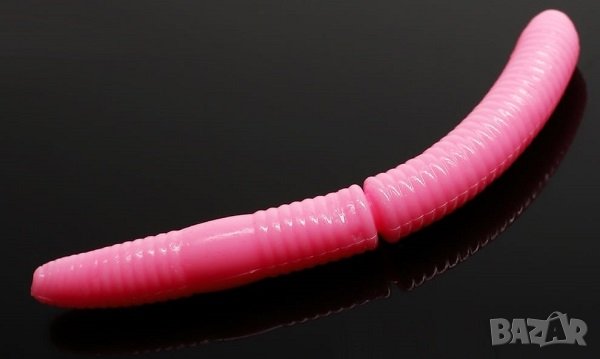 Libra Lures FATTY D'WORM 75 Силиконова примамка червей различни цветове и вкус, снимка 5 - Такъми - 32360943