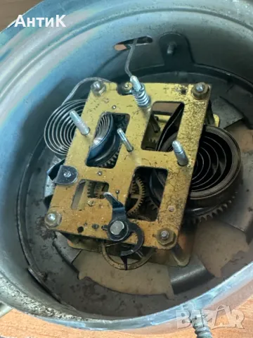 Стар Будилник HALLER с Кутия, снимка 9 - Антикварни и старинни предмети - 50272163