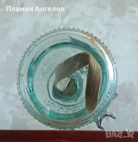 Стара газена лампа. , снимка 4 - Антикварни и старинни предмети - 49794902