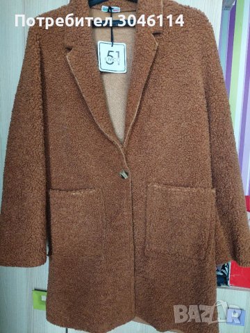 Дамско палто букле, снимка 5 - Палта, манта - 39727477