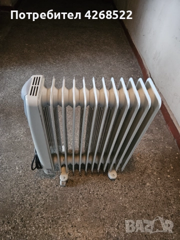Маслен радиатор Теси , снимка 2 - Отоплителни печки - 52917487