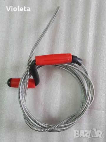 Тел за отпушване на канал ф 6мм дължина 3м, снимка 3 - ВИК - 53334469