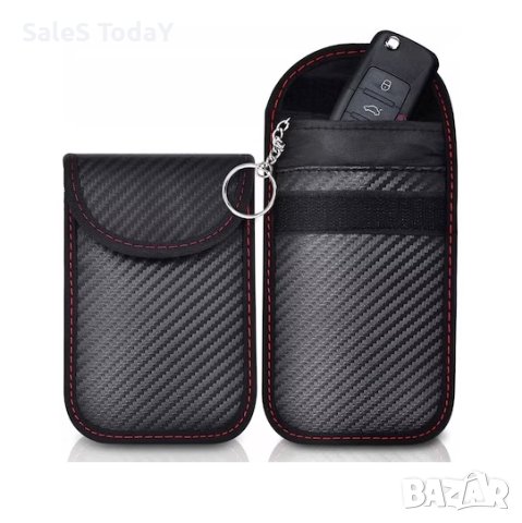 Калъф за автомобилен ключ, кейс за за радио ключ, блокира радио сигнали, снимка 2 - Аксесоари и консумативи - 43806024