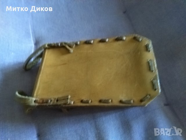 Калъвче за колан за цигари 100мм-естествена кожа 110х65х25мм, снимка 4 - Табакери - 32973601