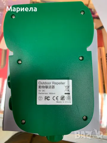 Ултразвуков репелент против вредители / IP66 водоустойчив, регулируем честотен репелент, снимка 6 - Други - 50264829