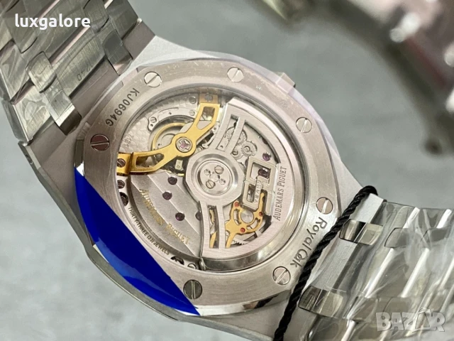Мъжки часовник Audemars Piguet 16202ST Royal Oak Jumbo "50th Anniversary" с автоматичен механизъм, снимка 7 - Мъжки - 50655055