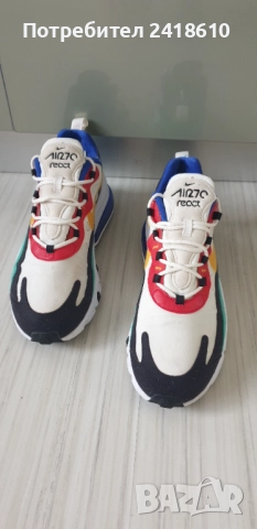 Nike Air Max 270 UK 8.5 US 9.5 Mens Size 43 /27.5см ОРИГИНАЛ! Мъжки Маратонки !, снимка 8 - Маратонки - 52342768