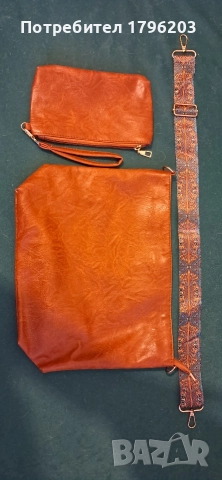 Две дамски чисто нови чанта и раница