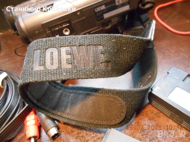 Loewe Profi 811  video H8 camcorder vintage  1988, снимка 8 - Камери - 51576382