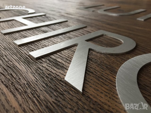 Име и номер на улица - метални букви и цифри за табела, снимка 8 - Други - 39824408