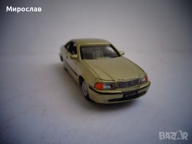 1:72 HONGWELL VOLVO C 70 ИГРАЧКА КОЛИЧКА МОДЕЛ, снимка 2 - Колекции - 47770324