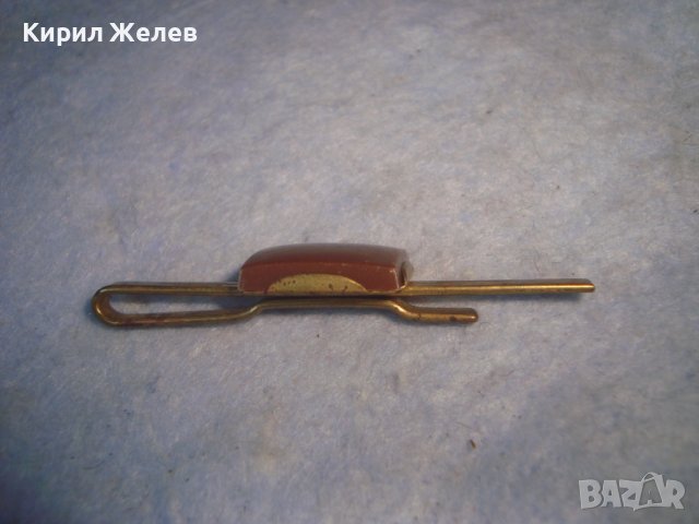 СТАРА БРОНЗОВА РЕТРО ИГЛА за ВРАТОВРЪЗКА ВИНТИДЖ АКСЕСОАР 19584, снимка 8 - Антикварни и старинни предмети - 37630337