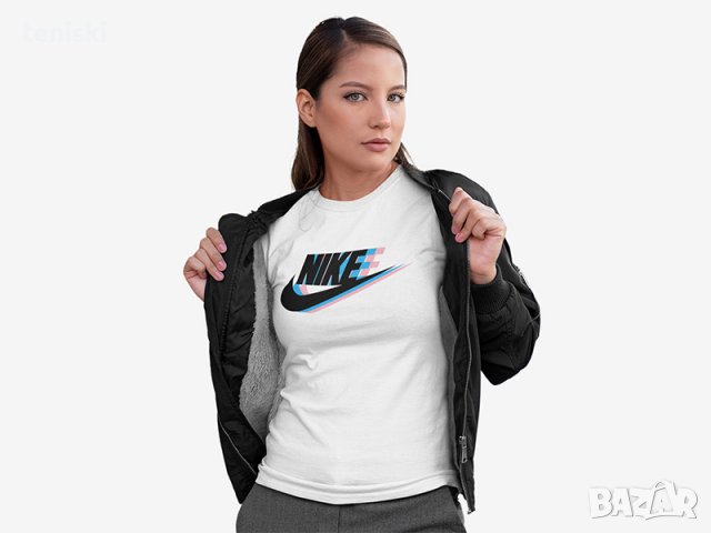  Дамска тениска Nike принт Различни модели, снимка 11 - Тениски - 29089609