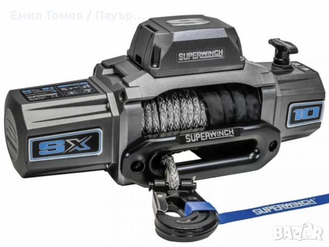 Лебедка SuperWinch SX10SR със синтетично въже 10000lb - нов модел, снимка 2 - Аксесоари и консумативи - 39273783