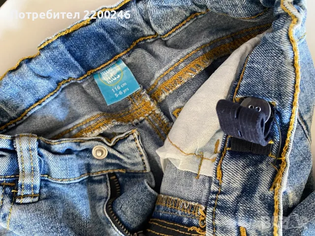 Детски дънки, снимка 5 - Детски панталони и дънки - 49223807