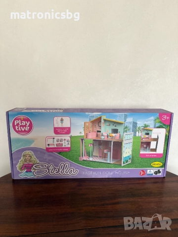 Дървена къща за кукли Playtive Fashion doll house, снимка 3 - Кукли - 52067985
