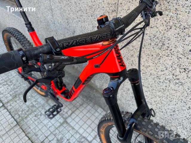 Giant Reign Advanced 27,5''Carbon/Shimano Full XT 1x12/RockShox Lyrik 160mm, снимка 4 - Велосипеди - 52776403