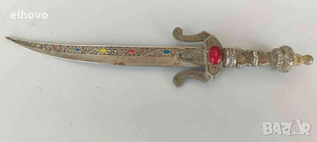 Арабски нож, кама, снимка 4 - Антикварни и старинни предмети - 51742207