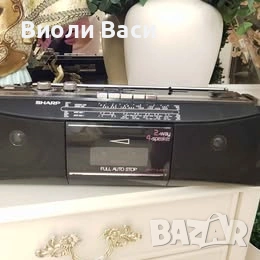 Касетофон Sharp 1985 модел.
