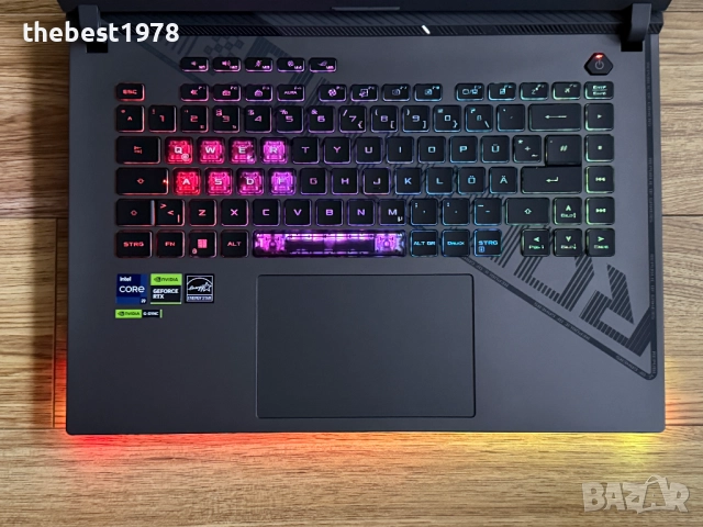 ROG Strix G16`i9-13980HX/RTX 4070/32GB DDR5/1TB NVMe/WQXGA/RGB, снимка 3 - Лаптопи за игри - 52471171