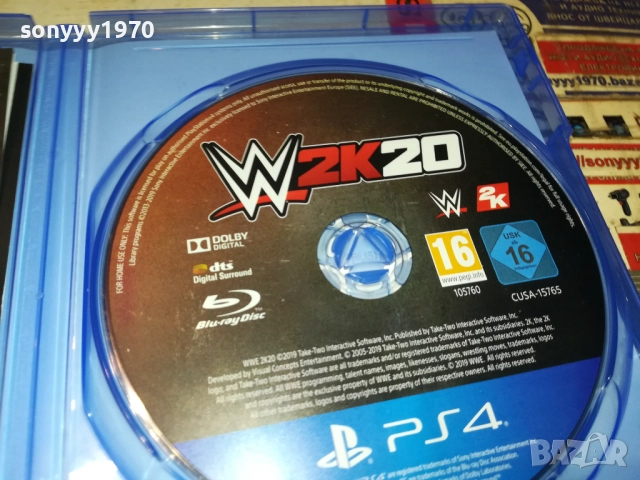 SONY PS4 GAME W2K20 0610251324, снимка 14 - Игри за PlayStation - 51960980
