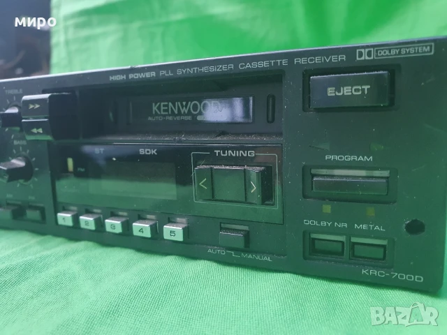Касетофон Kenwood KRC 700D, снимка 2 - Радиокасетофони, транзистори - 50954764