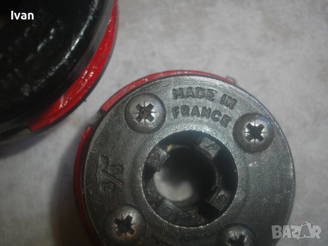 VIRAX Резбонарезни Глави За Чешмеджийска Водпроводна Плашка Винтонарезка VIRAX-Made in France-Профи, снимка 12 - Други инструменти - 43569270