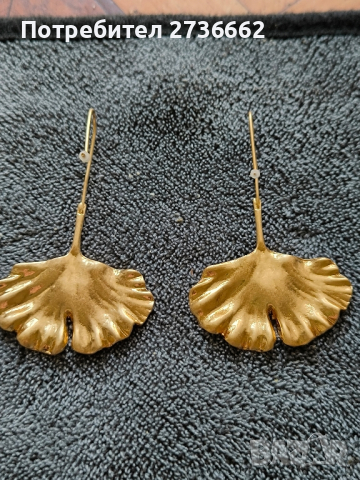 Бохемски позлатени обеци , снимка 1