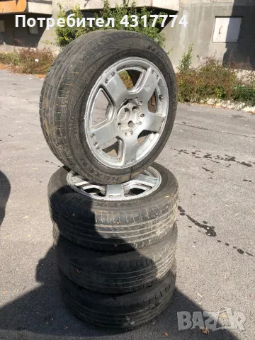 Двойни алуминиеви джанти за Ауди Алрод 215/55 R17, снимка 7 - Гуми и джанти - 48272415