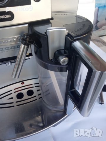 Продавам кафемашини внос от Германия робот пълен автоат  DELONGHI PERFEKTA CAPPUCCINO с кана, снимка 7 - Кафемашини - 27506063