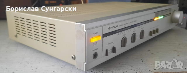 Продавам усилвател Hitachi ha-3800, снимка 3 - Ресийвъри, усилватели, смесителни пултове - 52965858