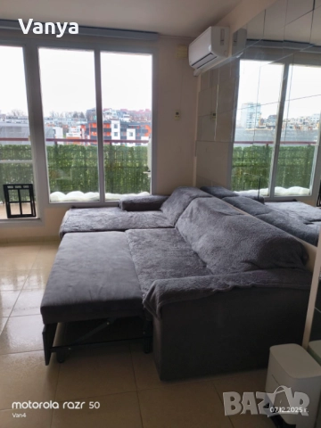 Разтегателен диван с ракла, снимка 8 - Дивани и мека мебел - 52841176