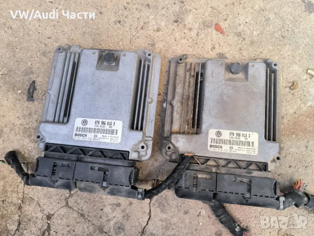 Компютри за двигател ЕКУ ECU Фолксваген Туарег VW Touareg V10 TDI 070906016D / 070 906 016 D