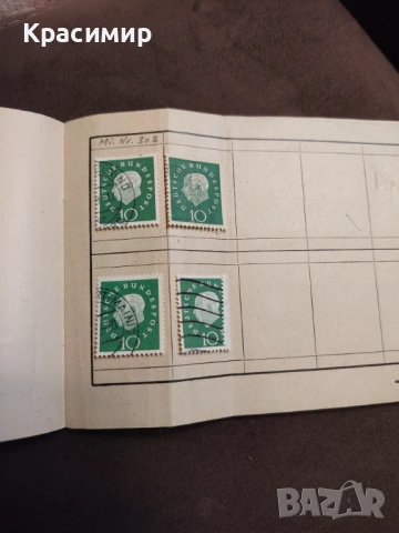 Theodor Heuss 1959. , снимка 14 - Филателия - 53471430