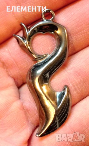 Метален Елемент / Медальон - ХЕЙ МАТАУ, снимка 2 - Колиета, медальони, синджири - 39872549