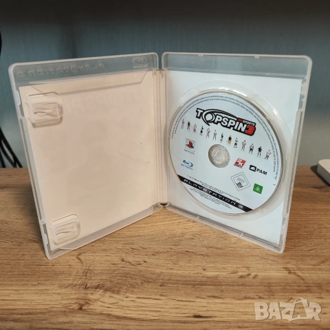 Top Spin 3 за PS3 Playstation 3 , снимка 3 - Игри за PlayStation - 53579788