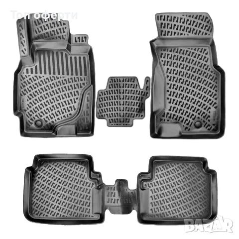 Гумени стелки RizLine съвместими с Honda Cr-V 96-01